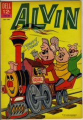 Alvin #04 © 1963 Dell The Three Chipmunks